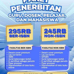 Promo Paket Penerbitan Khusus Dosen, Guru, Mahasiswa, dan Pelajar
