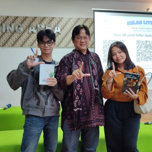 GEN Z BELAJAR MENULIS FIKSI MINI DI PERPUSTAKAAN NASIONAL RI BERSAMA GOL A GONG