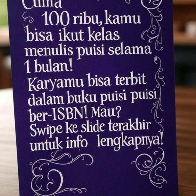 Kelas SAMI SEPI Angkatan 15 Resmi Dibuka!