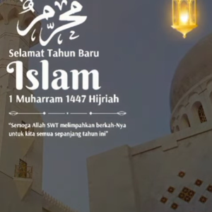 Selamat Tahun Baru Islam 1 Muharram 1447 H