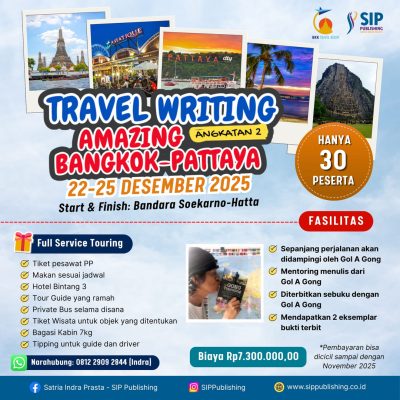 Kelas Travel Writing Angkatan 2 Amazing Bangkok – Pattaya