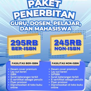 Program Spesial Diskon 50% Paket Penerbitan SIP Publishing