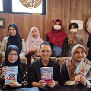 Peluncuran Buku Karya Penulis Cilik Indonesia Digelar di Jepang