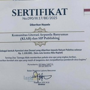 Laporan Kegiatan Menulis Bersama Antologi Mawar Untuk Palestina