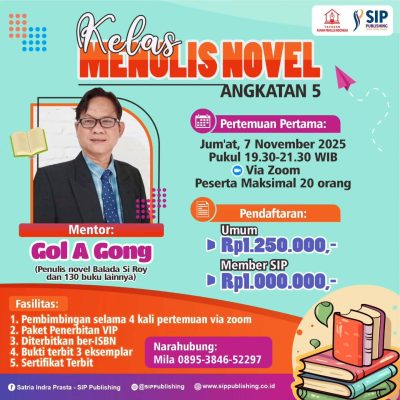 Kelas Menulis Novel Angkatan 5