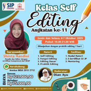 Kelas Self Editing Angkatan 11