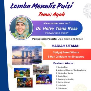 Pelatihan dan Lomba Menulis Puisi Bersama Helvy Tiana Rosa