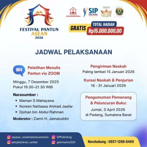 Jadwal Pelaksanaan Terbaru FESTIVAL PANTUN ASEAN