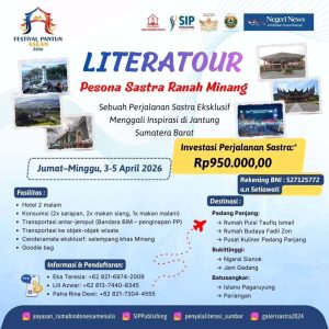 Literatour Menggali Inspirasi di Jantung Sumatera Barat
