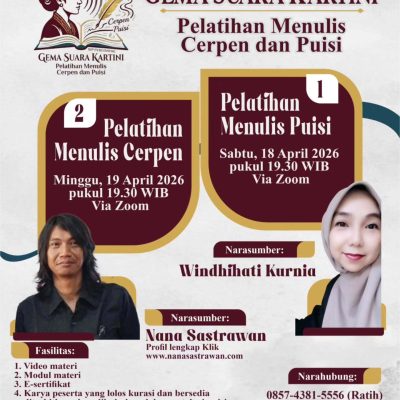 Pelatihan Menulis Cerpen dan Puisi Gema Suara Kartini
