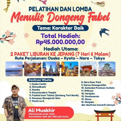 Mau Hadiah Liburan ke Jepang Selama 7 Hari?