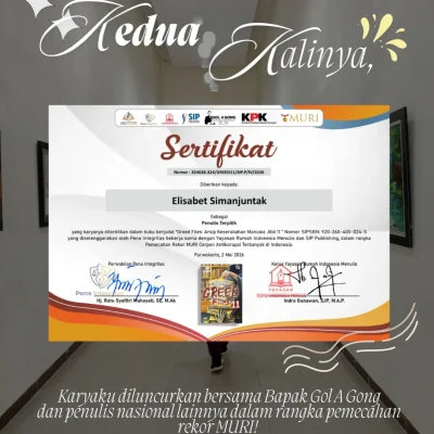 Kedua Kalinya Meluncurkan Karya Bersama Gol A Gong dan Penulis Lainnya Dalam Rangka Pemecahan Rekor MURI