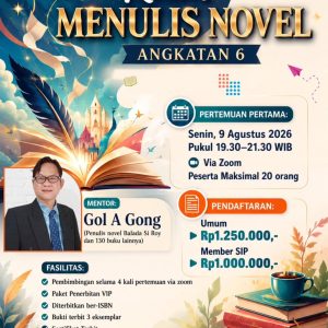 Kelas Menulis Novel Angkatan 6