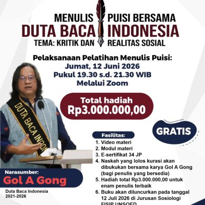 MENGASAH HATI DENGAN PUISI