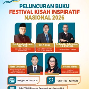 Peluncuran Buku Festival Kisah Inspiratif Nasional 2026