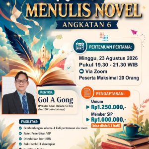 Bikin Novel Sampai Terbit Dibimbing Gol A Gong