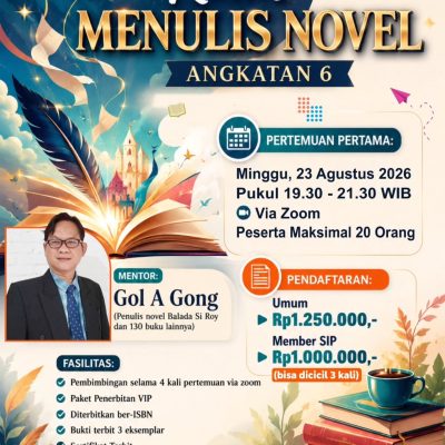Bikin Novel Sampai Terbit Dibimbing Gol A Gong