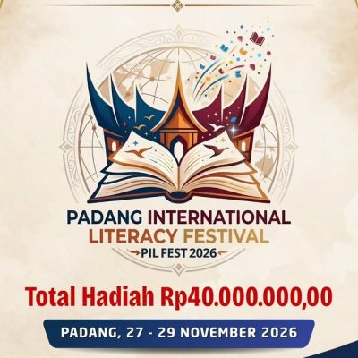Luncurkan Karya Anda di Padang Internasional Literacy Festival 2026 dengan Total Hadiah Rp40.000.000,00